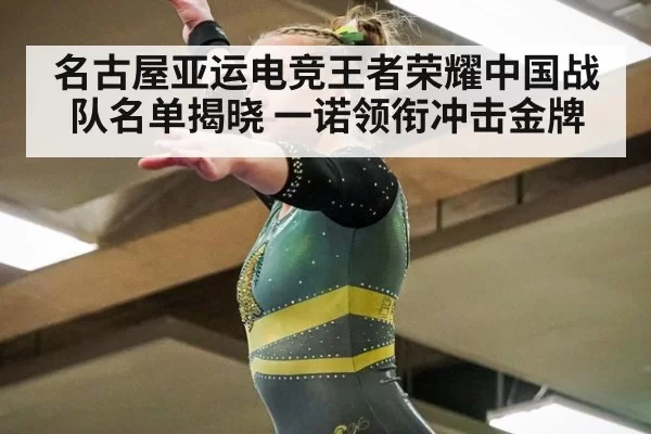 名古屋亚运电竞王者荣耀中国战队名单揭晓 一诺领衔冲击金牌